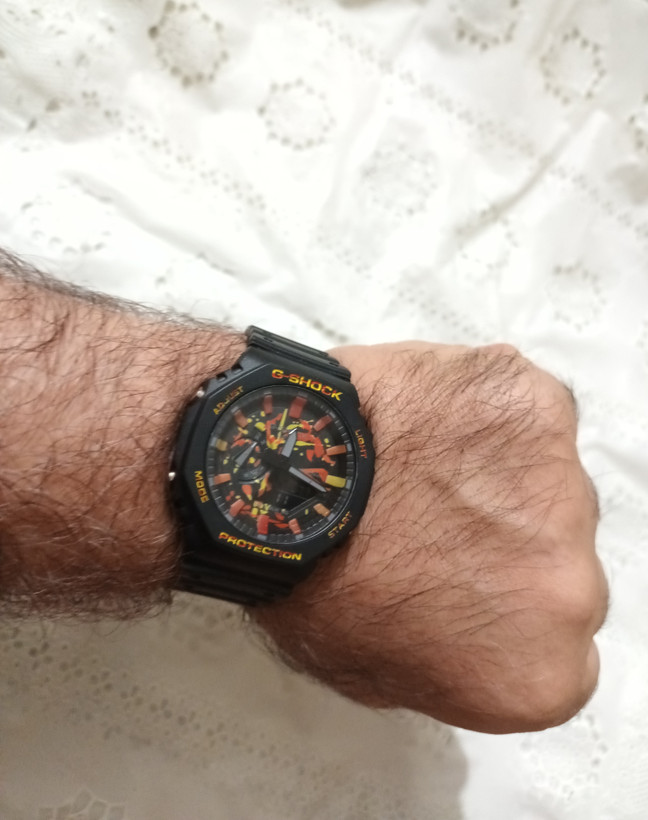 ساعت مچی مردانه کاسیو جیشاک " GA 2100 "