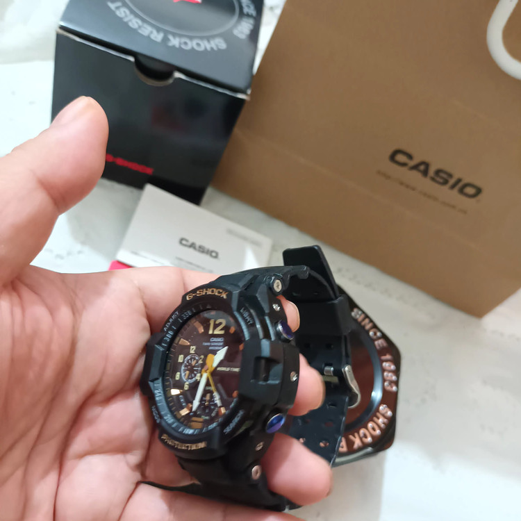 ساعت مچی خلبانی کاسیو جیشاک "GA 1100"با امکانات حرفه ای
