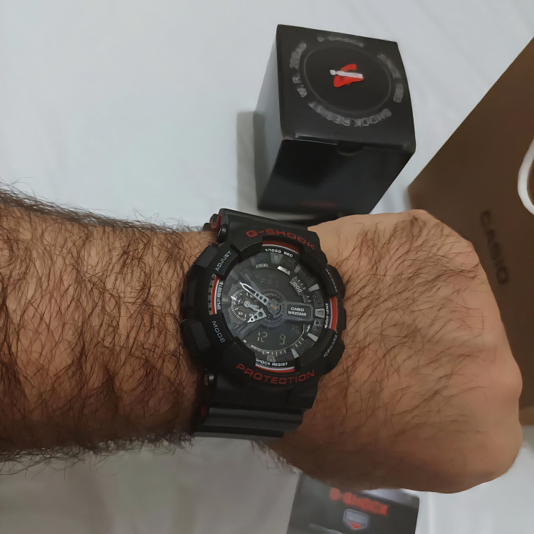ساعت مچی مردانه کاسیو جیشاک " 110 GA "