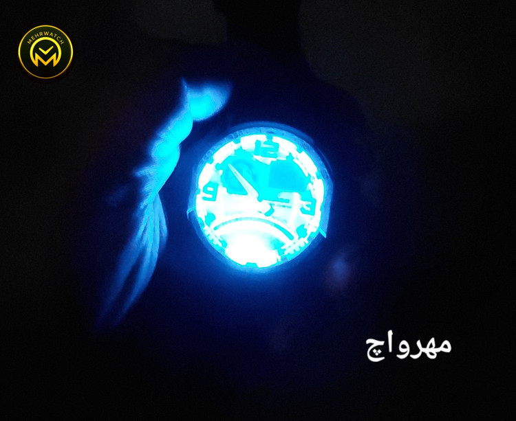ساعت کاسیو جیشاک خلبانی Gravity master مدل "GA 1100" سفید